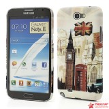 Пластиковая накладка Британия Для Samsung N7100 Galaxy Note 2 (Тип 1)